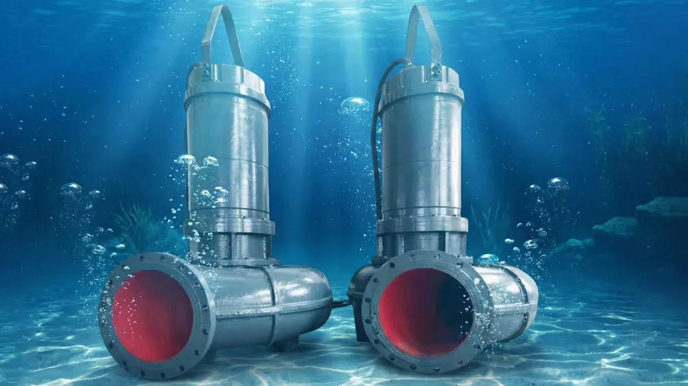 Bomba de esgoto submersível