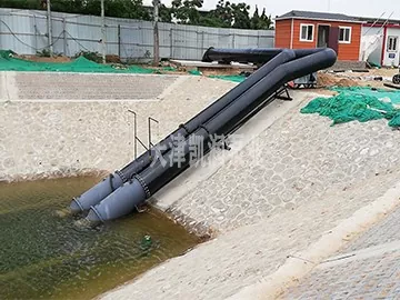 Bomba de fluxo axial submersível tipo trenó Cangzhou 600