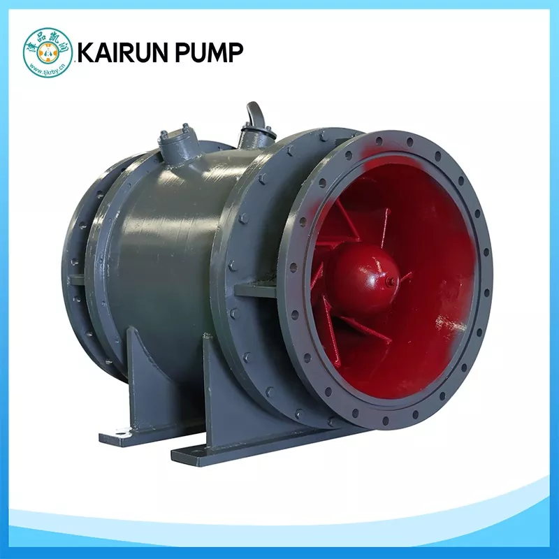 Bomba de fluxo axial de comporta
